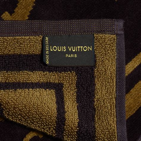 designer towels louis vuitton|Louis Vuitton beach towel price.